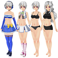 3D定制女仆2百变套装 4