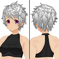 冒险家刘海发型套装