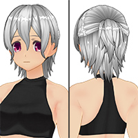 下垂式发型套装