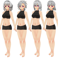 多样化的好酷发型套装