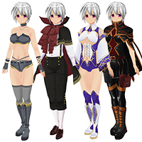 梦幻角色扮演服装套装