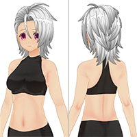 野生背头发型套装