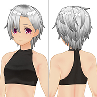 好酷不对称发型套