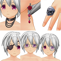 配件和眼镜套装