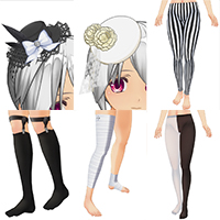 帽子和袜子套装