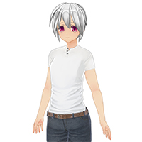 衬衫和卷起的裤子套装