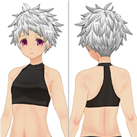 超短刘海蓬松发型套装