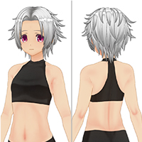 自然中分发型套装