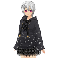 星空连帽衫套装