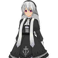 哥特式修女套装