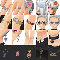 3D定制女仆2 圣诞饰品套装