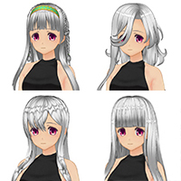 3D定制女仆2 发套系列