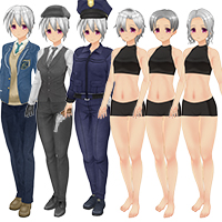 时尚的专业服装套装