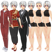 功夫和管家服装套装