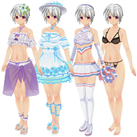 丰富多彩的泳装服饰套装