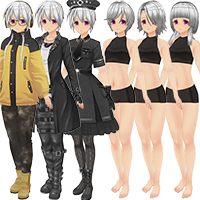 城市朋克萝莉塔服装套装