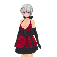 褶边连衣裙套装