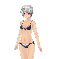 白色蕾丝内衣套装