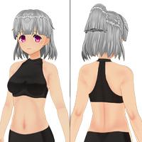 圆形直剪刘海套装