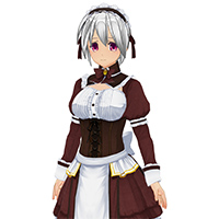 哥特风格的女仆服