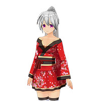 花魁的短衣服套装