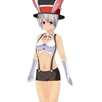 兔子吊裤带套装