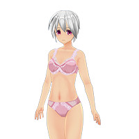 可爱花纹蕾丝套装