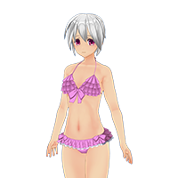 褶边比基尼套装