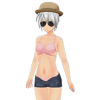 前交叉比基尼套装