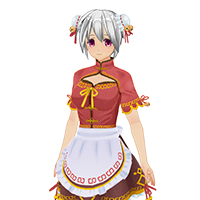 中国服务员套装