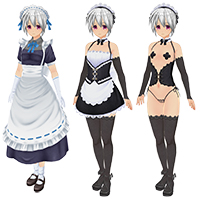 3D定制女仆2服装套装设计大赛SP