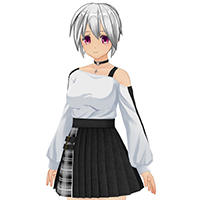 酷酷的不对称套装