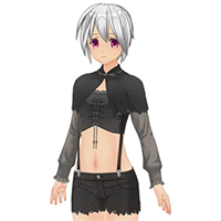 性感吊裤带套装