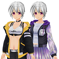 色彩斑斓和充满未来感的服装