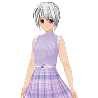 无袖甜美夏日套装