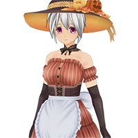 万圣节风女仆服