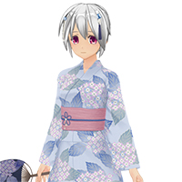 紫阳花浴衣套装