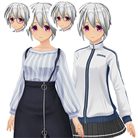 活力十足的少女服装套装