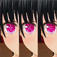 未来形瞳和姿势套装