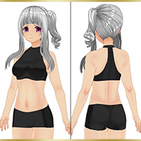 Various hair parts 3