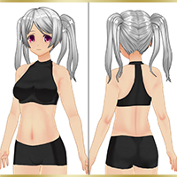 Various hair parts 9